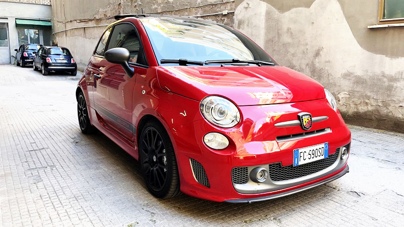 Abarth 595 1.4 16v t. t-jet Competizione 180cv ΜΕ ΟΡΟΦΗ ΠΑΝΟΡΑΜΑ ΑΝΟΙΓΟΜΕΝΗ MOD 2016 EYRO 6B 61613 KM TIMH 14.500 ART 36