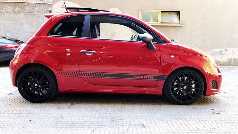 Abarth 595 1.4 16v t. t-jet Competizione 180cv ΜΕ ΟΡΟΦΗ ΠΑΝΟΡΑΜΑ ΑΝΟΙΓΟΜΕΝΗ MOD 2016 EYRO 6B 61613 KM TIMH 14.500 ART 36