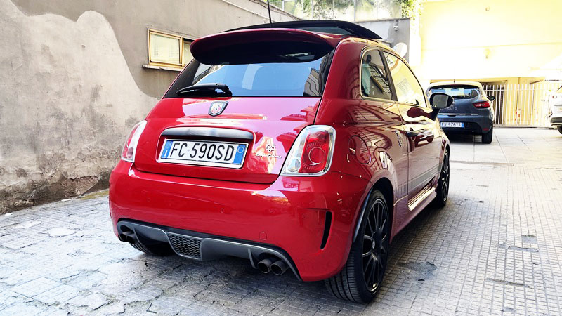 Abarth 595 1.4 16v t. t-jet Competizione 180cv ΜΕ ΟΡΟΦΗ ΠΑΝΟΡΑΜΑ ΑΝΟΙΓΟΜΕΝΗ MOD 2016 EYRO 6B 61613 KM TIMH 14.500 ART 36