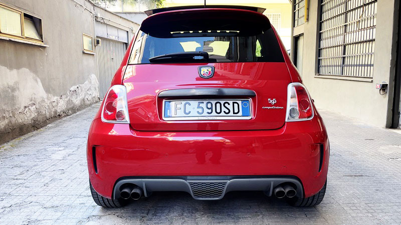Abarth 595 1.4 16v t. t-jet Competizione 180cv ΜΕ ΟΡΟΦΗ ΠΑΝΟΡΑΜΑ ΑΝΟΙΓΟΜΕΝΗ MOD 2016 EYRO 6B 61613 KM TIMH 14.500 ART 36