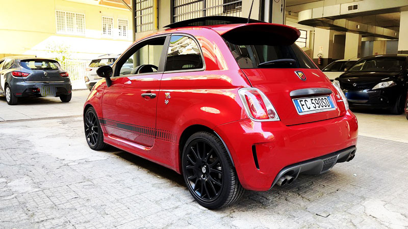 Abarth 595 1.4 16v t. t-jet Competizione 180cv ΜΕ ΟΡΟΦΗ ΠΑΝΟΡΑΜΑ ΑΝΟΙΓΟΜΕΝΗ MOD 2016 EYRO 6B 61613 KM TIMH 14.500 ART 36