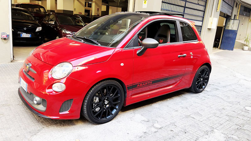 Abarth 595 1.4 16v t. t-jet Competizione 180cv ΜΕ ΟΡΟΦΗ ΠΑΝΟΡΑΜΑ ΑΝΟΙΓΟΜΕΝΗ MOD 2016 EYRO 6B 61613 KM TIMH 14.500 ART 36