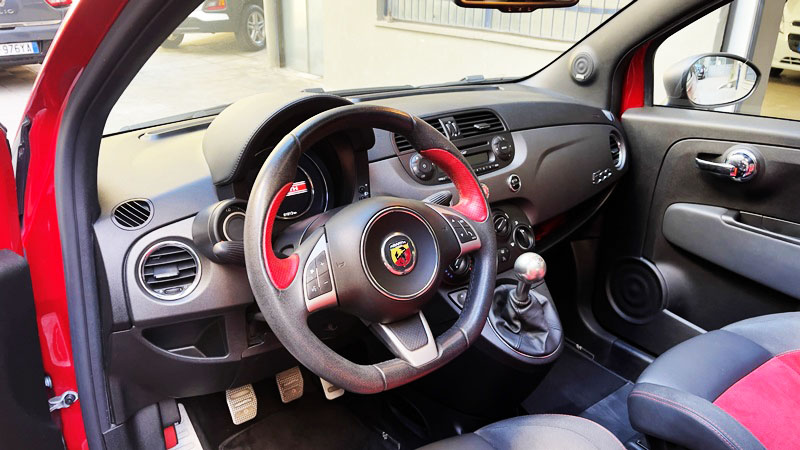 Abarth 595 1.4 16v t. t-jet Competizione 180cv ΜΕ ΟΡΟΦΗ ΠΑΝΟΡΑΜΑ ΑΝΟΙΓΟΜΕΝΗ MOD 2016 EYRO 6B 61613 KM TIMH 14.500 ART 36