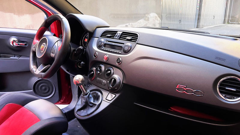 Abarth 595 1.4 16v t. t-jet Competizione 180cv ΜΕ ΟΡΟΦΗ ΠΑΝΟΡΑΜΑ ΑΝΟΙΓΟΜΕΝΗ MOD 2016 EYRO 6B 61613 KM TIMH 14.500 ART 36