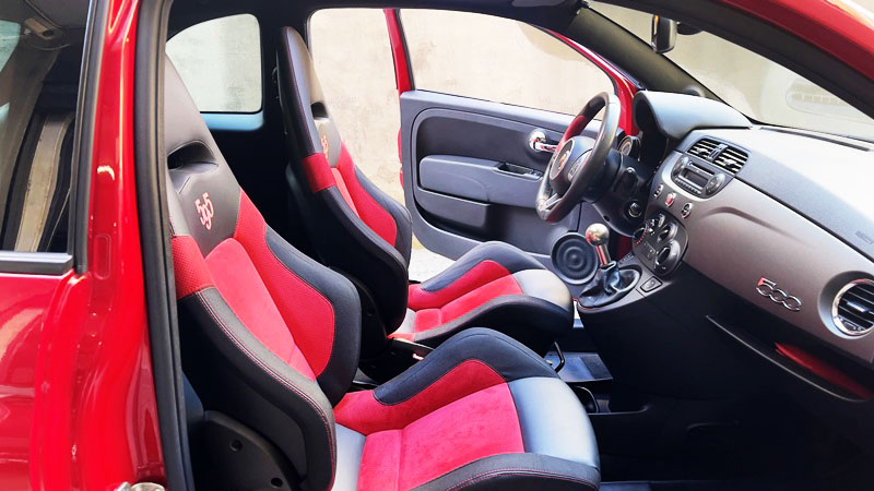 Abarth 595 1.4 16v t. t-jet Competizione 180cv ΜΕ ΟΡΟΦΗ ΠΑΝΟΡΑΜΑ ΑΝΟΙΓΟΜΕΝΗ MOD 2016 EYRO 6B 61613 KM TIMH 14.500 ART 36