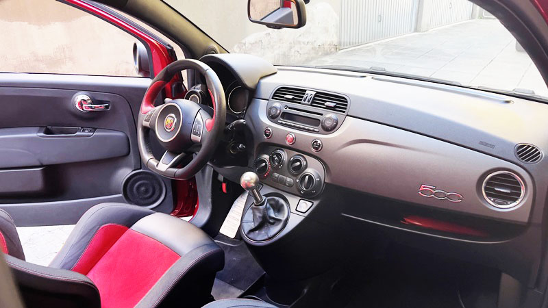 Abarth 595 1.4 16v t. t-jet Competizione 180cv ΜΕ ΟΡΟΦΗ ΠΑΝΟΡΑΜΑ ΑΝΟΙΓΟΜΕΝΗ MOD 2016 EYRO 6B 61613 KM TIMH 14.500 ART 36