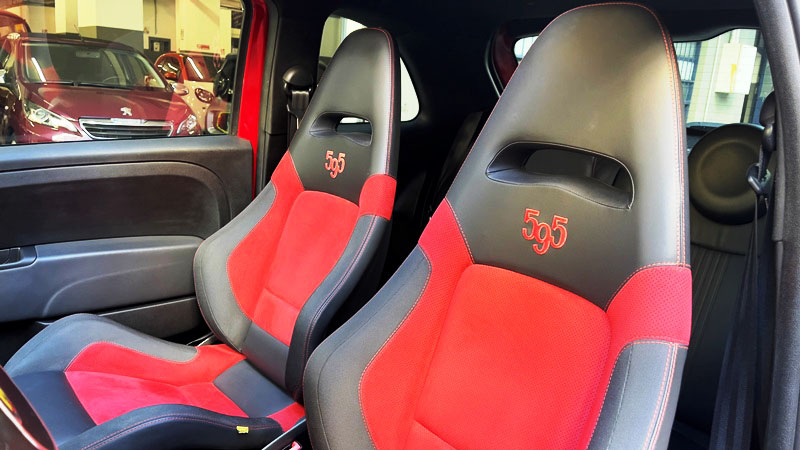 Abarth 595 1.4 16v t. t-jet Competizione 180cv ΜΕ ΟΡΟΦΗ ΠΑΝΟΡΑΜΑ ΑΝΟΙΓΟΜΕΝΗ MOD 2016 EYRO 6B 61613 KM TIMH 14.500 ART 36