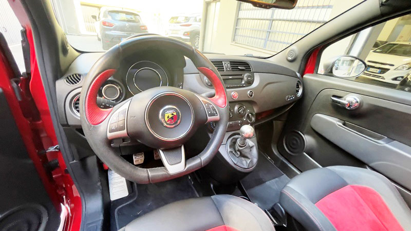 Abarth 595 1.4 16v t. t-jet Competizione 180cv ΜΕ ΟΡΟΦΗ ΠΑΝΟΡΑΜΑ ΑΝΟΙΓΟΜΕΝΗ MOD 2016 EYRO 6B 61613 KM TIMH 14.500 ART 36