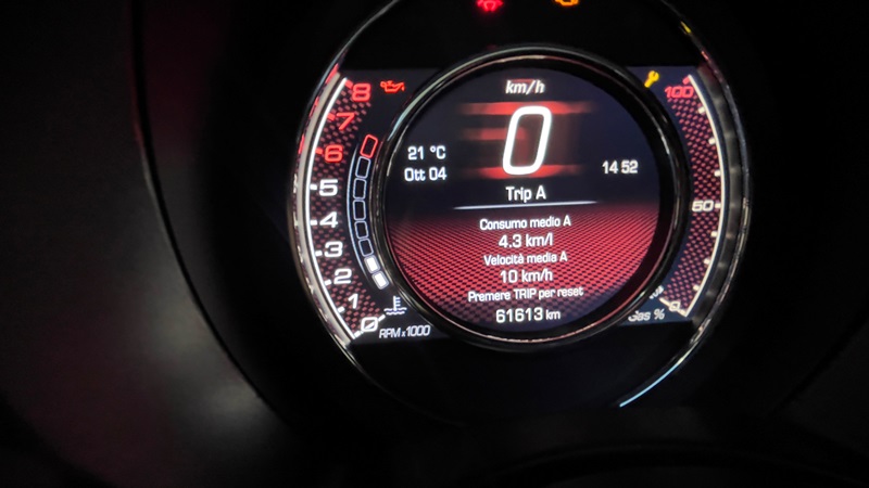 Abarth 595 1.4 16v t. t-jet Competizione 180cv ΜΕ ΟΡΟΦΗ ΠΑΝΟΡΑΜΑ ΑΝΟΙΓΟΜΕΝΗ MOD 2016 EYRO 6B 61613 KM TIMH 14.500 ART 36