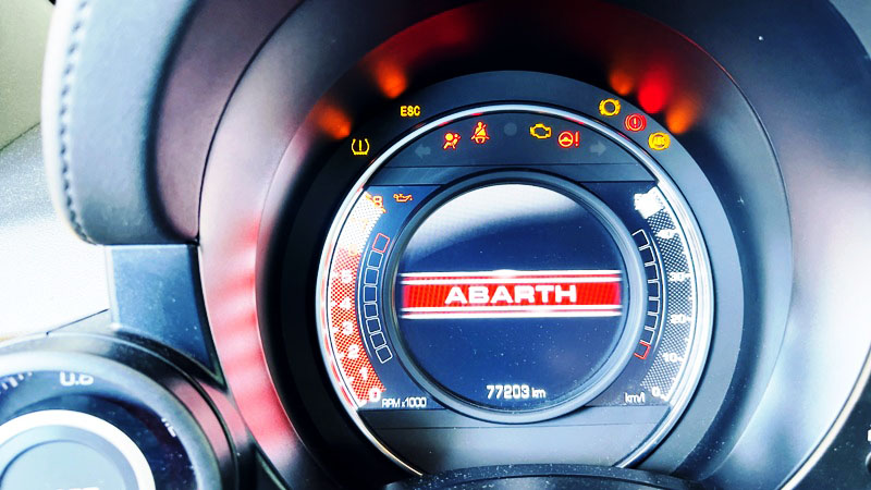 ABARTH 500 1.4 CC 146 CV MOD 05-2020 EYRO 6D ME 77000 KM 12.500 ART 36