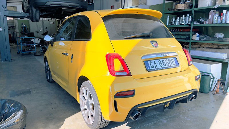 ABARTH 500 1.4 CC 146 CV MOD 05-2020 EYRO 6D ME 77000 KM 12.500 ART 36