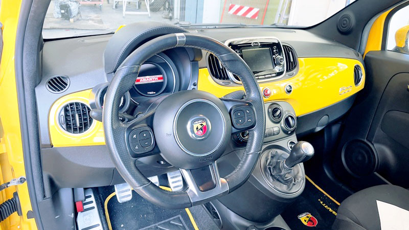 ABARTH 500 1.4 CC 146 CV MOD 05-2020 EYRO 6D ME 77000 KM 12.500 ART 36